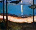 luz de la luna 1895 Edvard Munch Expresionismo
